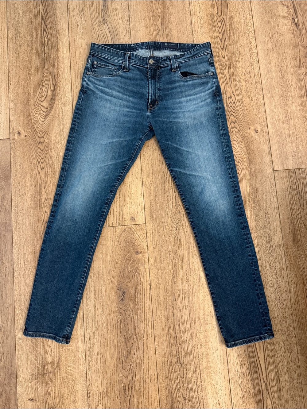 Ag Adriano Goldschmied Men's Dark Blue Skinny Jeans